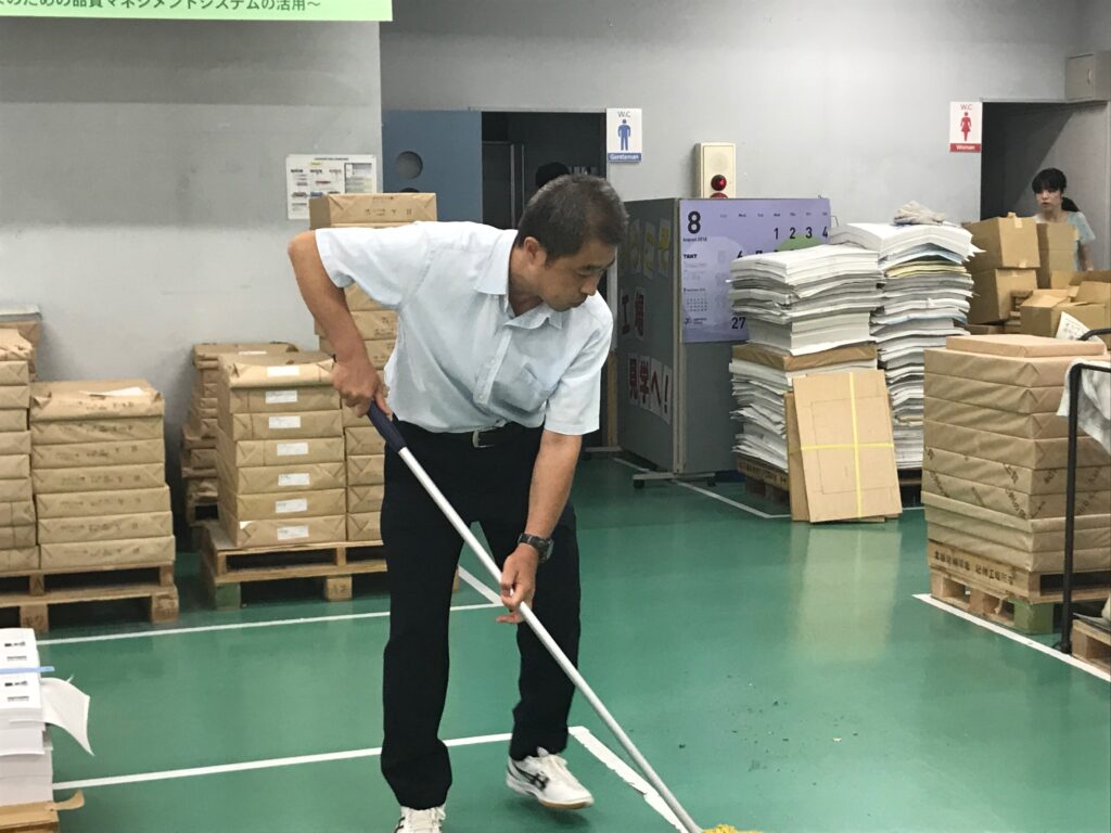 慣れない仕事にも率先して取り組んで頂きました